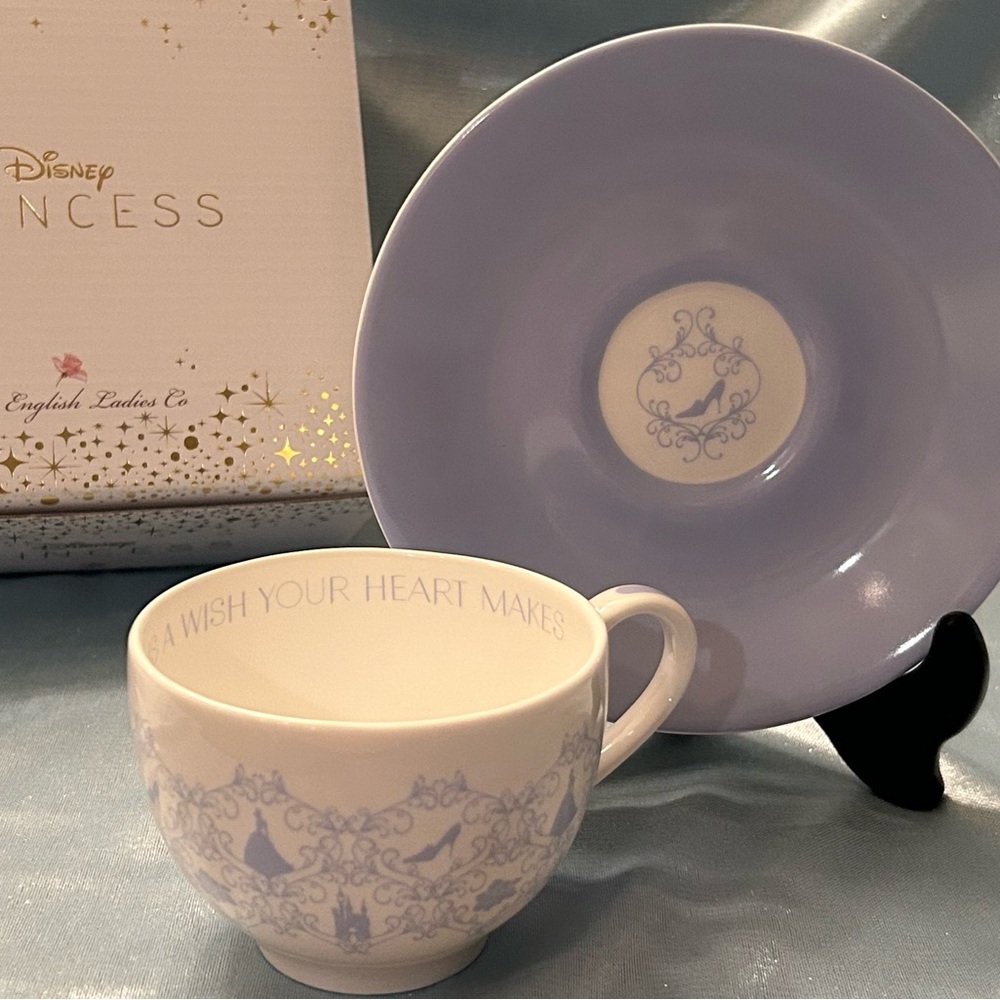 Cinderella Color Story Tea Cup and Saucer Set The English Ladies Co NIB